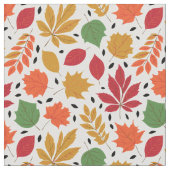 鮮やか紅葉数々の色パターン ファブリック (クローズアップ)