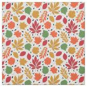 鮮やか紅葉数々の色パターン ファブリック (見本)