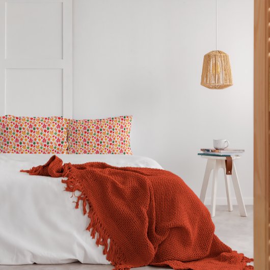 鮮やか紅葉数々の色パターン 枕カバー