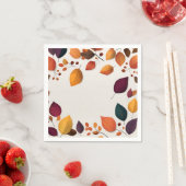鮮やか紅葉 スタンダードカクテルナプキン (インサイチュ)