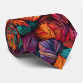 鮮やか紅葉 ネクタイ (ロール)