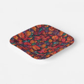 鮮やか紅葉 ペーパープレート (傾斜あり)