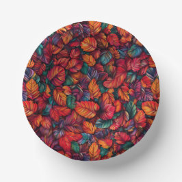 鮮やか紅葉 ペーパーボウル