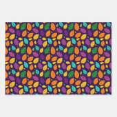 鮮やか紅葉 ラッピングペーパーシート (正面)