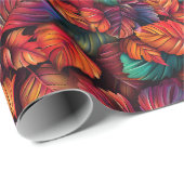 鮮やか紅葉 ラッピングペーパー (ロールコーナー)