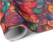 鮮やか紅葉 ラッピングペーパー (ロールコーナー)