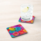 鮮やか紙バラ コースター (右側)