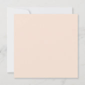 鮮やか結婚はっきりした抽象芸術 サンキューカード (裏面)