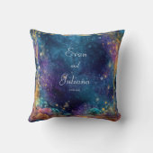 鮮やか結婚銀河系 クッション (裏面)