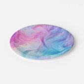 鮮やか絞り染め紙プレート ペーパープレート (アングル)