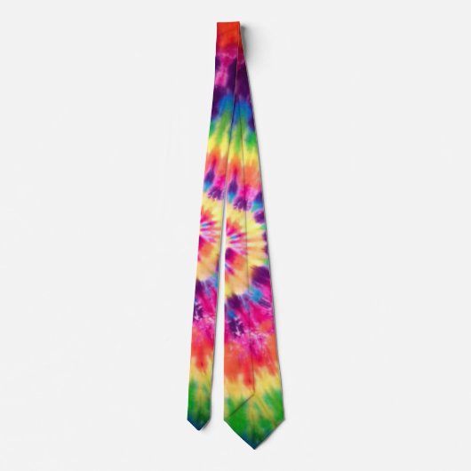 鮮やか絞り染め ネクタイ (裏面)