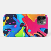 鮮やか絵を描パーティーデザイン Case-Mate iPhoneケース (裏面(横))