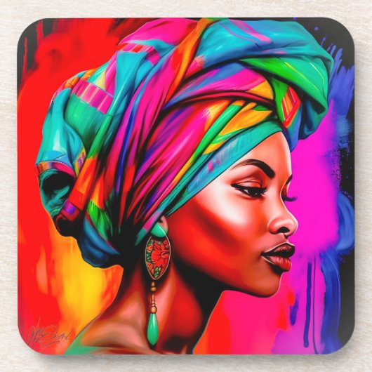 鮮やか美しいシリーズ1 コースター (正面)