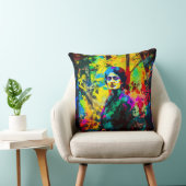 鮮やか美しい クッション (椅子)