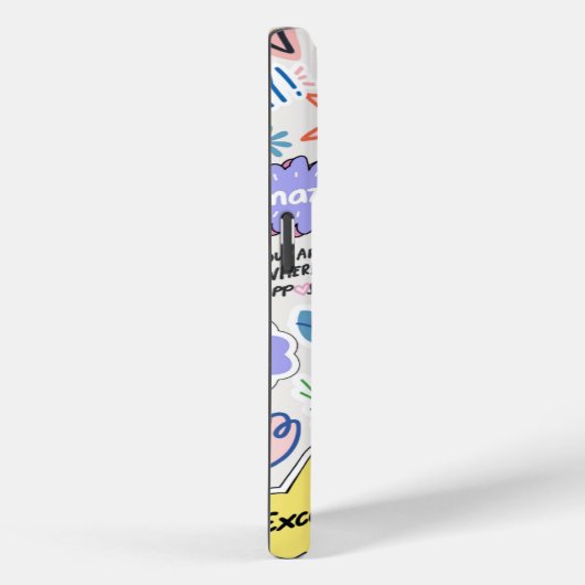 鮮やか自信iPhone 15 Proケース Case-Mate iPhoneケース (裏面 / 右)