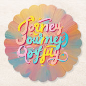 「鮮やか航海」 ペーパーコースター (正面)