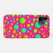 鮮やか色ポップ・アートのデザイン Case-Mate iPhoneケース (裏面(横))