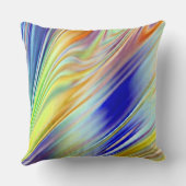 鮮やか色数々のクラシック織物パターンデザインt クッション (裏面)