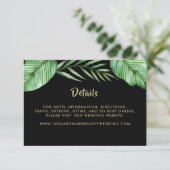 鮮やか葉結婚詳細 招待状 (スタンド正面)