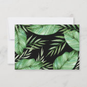 鮮やか葉結婚詳細 招待状 (裏面)