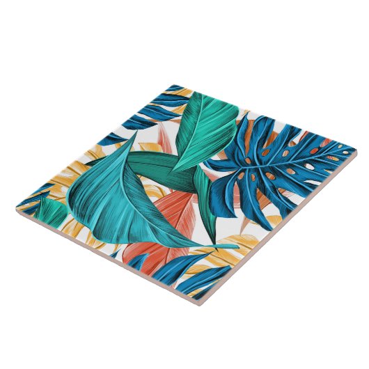 鮮やか葉色 タイル (側面)