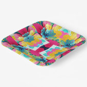 鮮やか融合数々のパーティー芸術的紙P ペーパープレート (傾斜あり)