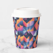 鮮やか調和 紙コップ (左)