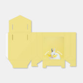 鮮やか贈り物のための黄色のイースターの好意与え箱 フェイバーボックス (折り畳みなし)