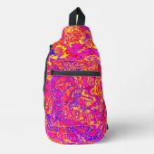 鮮やか迷彩柄 スリングバッグ (正面)