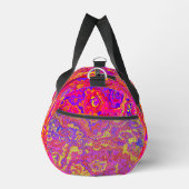 鮮やか迷彩柄 ダッフルバッグ (右)