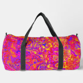 鮮やか迷彩柄 ダッフルバッグ (正面)