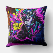 鮮やか通りアートグロー クッション (裏面)