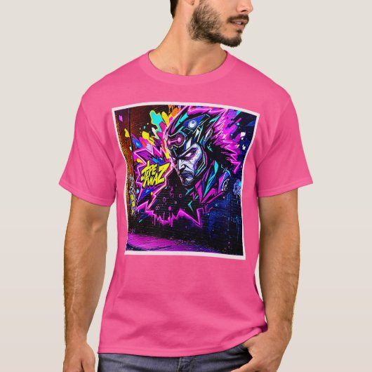 鮮やか通りアートグロー Tシャツ (正面)