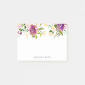 鮮やか開花パーソナライズされた ポストイット (正面)