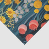 鮮やか開花ワイルドフラワーの絵を描デコパージュ 薄葉紙 (詳細)