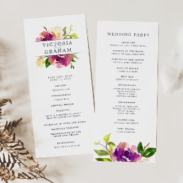 鮮やか開花式結婚プログラム プログラム