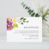 鮮やか開花披露宴カード エンクロージャーカード (スタンド正面)