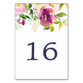 鮮やか開花表番号カード テーブルナンバー (裏面)