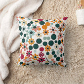 鮮やか開花 クッション (ブランケット)