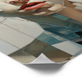 鮮やか顔 – パーソナカラフルリティのポスター ポスター (角)