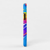 鮮やか（ばちゃばちゃ）跳ねるカラーバーストデザイン Case-Mate iPhoneケース (裏面/右)