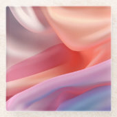 鮮やか ガラスコースター (正面)