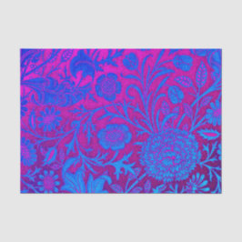 鮮やか、グラデーションアールヌーボー、ウィリアム・モリス、紫、 薄葉紙