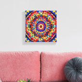 鮮やかCanvas Wall Art for Mindful宇宙 キャンバスプリント (インサイチュ (リビング))