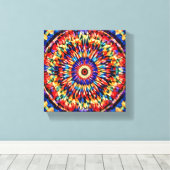 鮮やかCanvas Wall Art for Mindful宇宙 キャンバスプリント (インサイチュ (ウッドフロア))