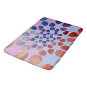 鮮やかGeometric Bath Matはっきりした - & 芸術的 バスマット (アングル)