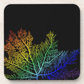 鮮やかLGBTQ+テーブルデコール コースター (正面)