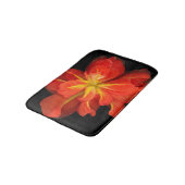 鮮やかOrange Begoniaマクロ バスマット (アングル)