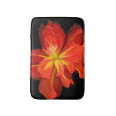 鮮やかOrange Begoniaマクロ バスマット (正面縦)