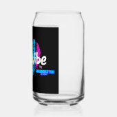 鮮やかPrideVibe：レインボーハートでトースト ガラス缶 (左)